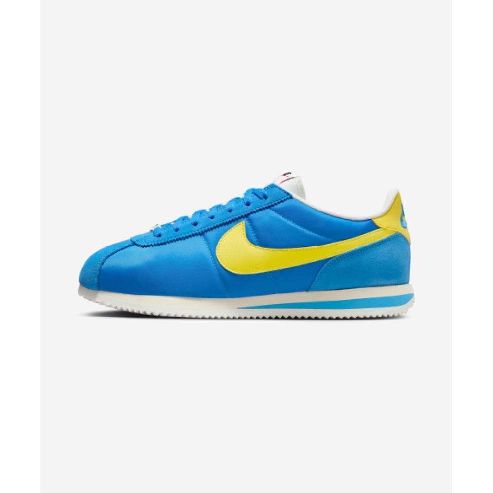 スニーカー Nike Cortez Textile M Light Photo Blue Sail Muslin Lightning