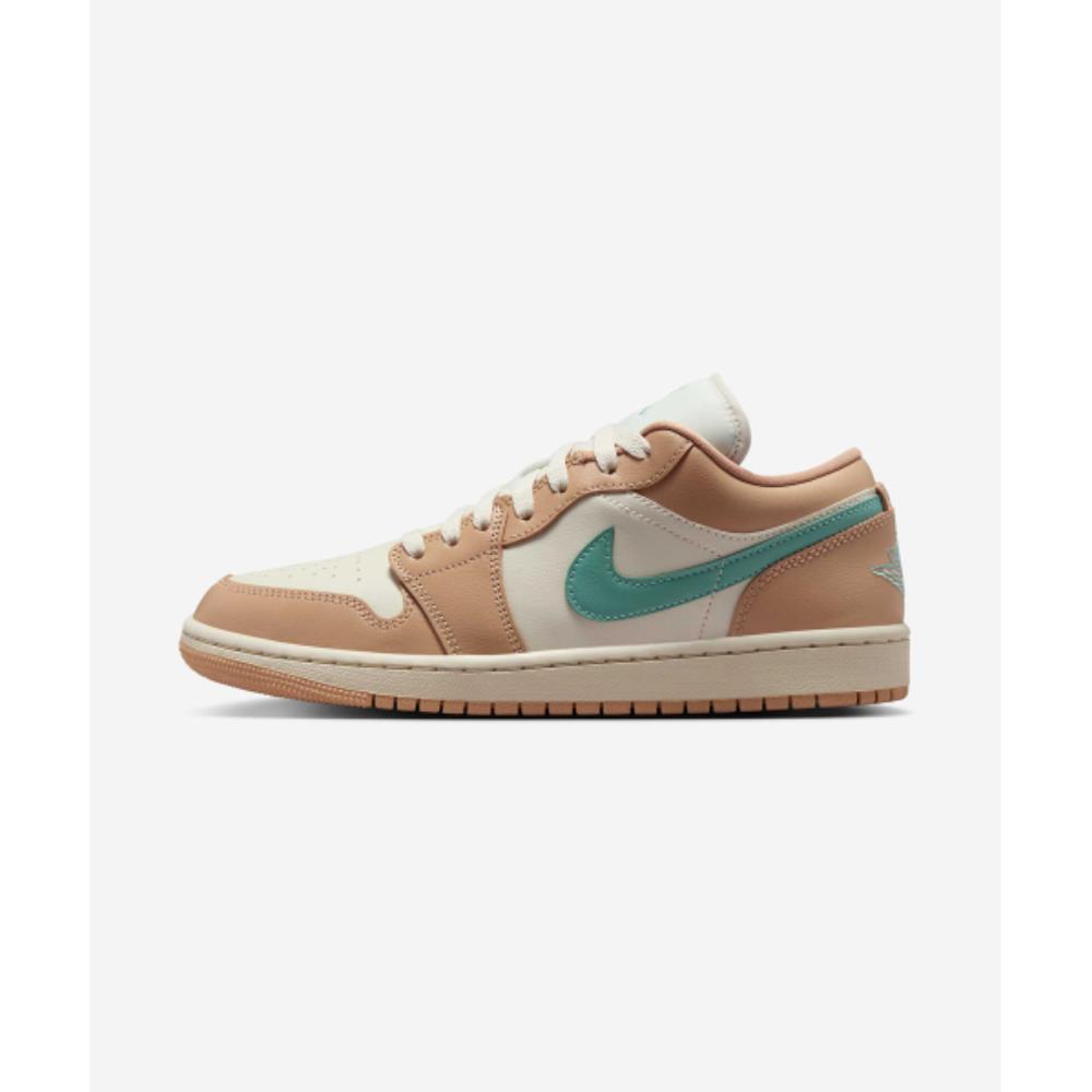 スニーカー Nike Air Jordan 1 Low W Light Orewood Brown Hemp Cannon DC07