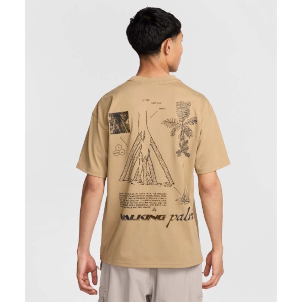 ★ Nike★ ACG Walking Tree Dry Fit T-Shirt M Parachute Beig