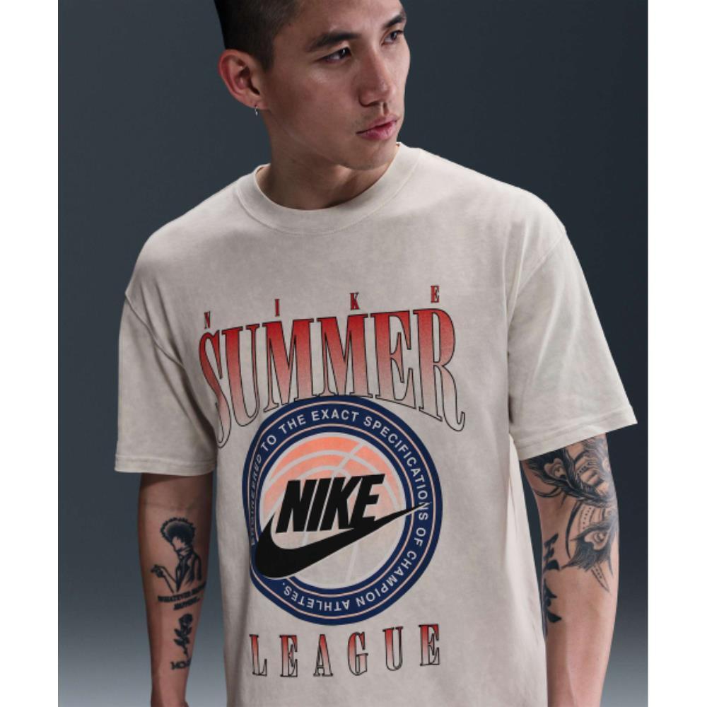 ★ Nike★ Max90 Basketball T-Shirt M Photon Dust HJ3435025