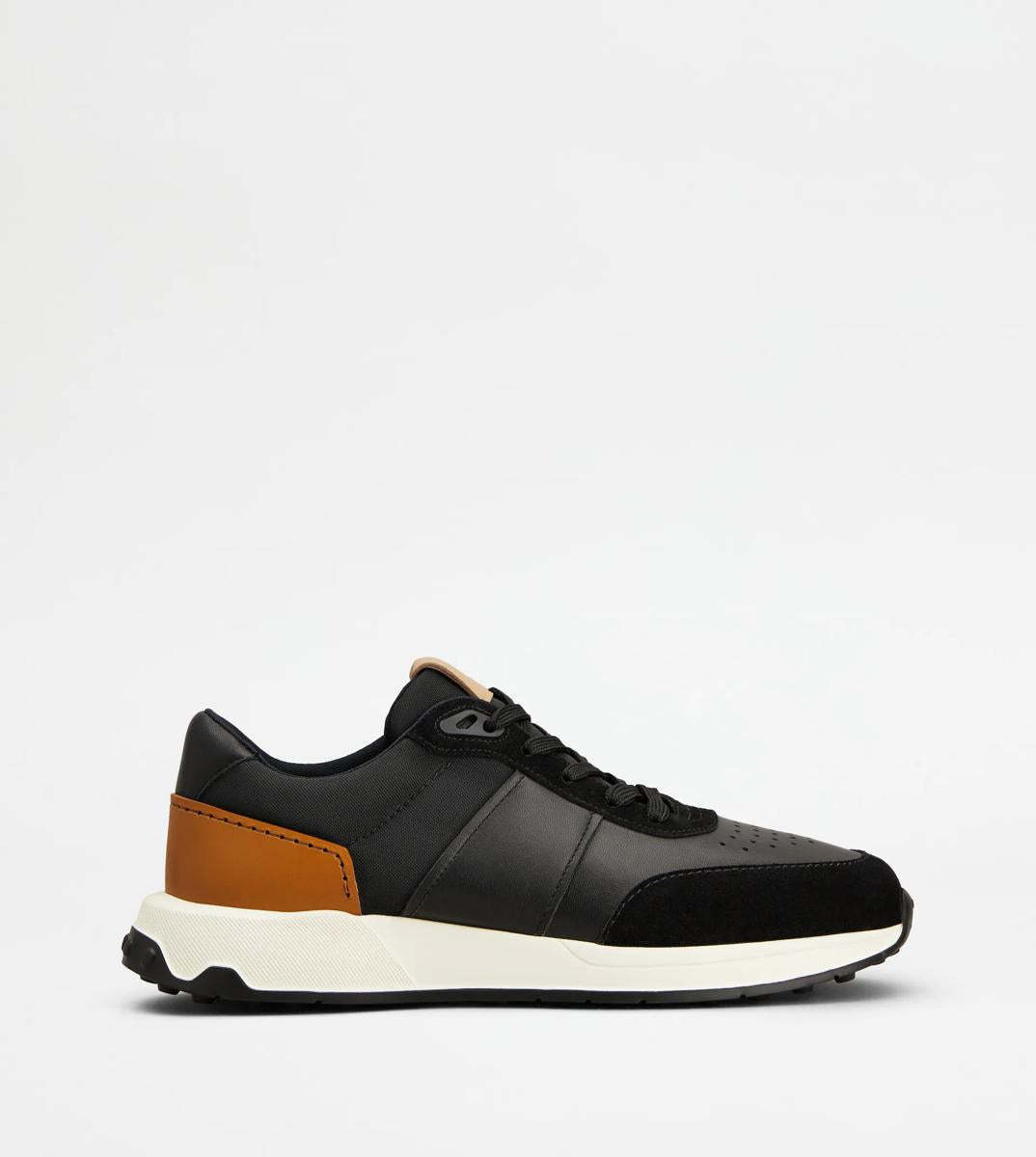 【関税＆送料込み】Tod'S Leather And Technical Fabric Sneak