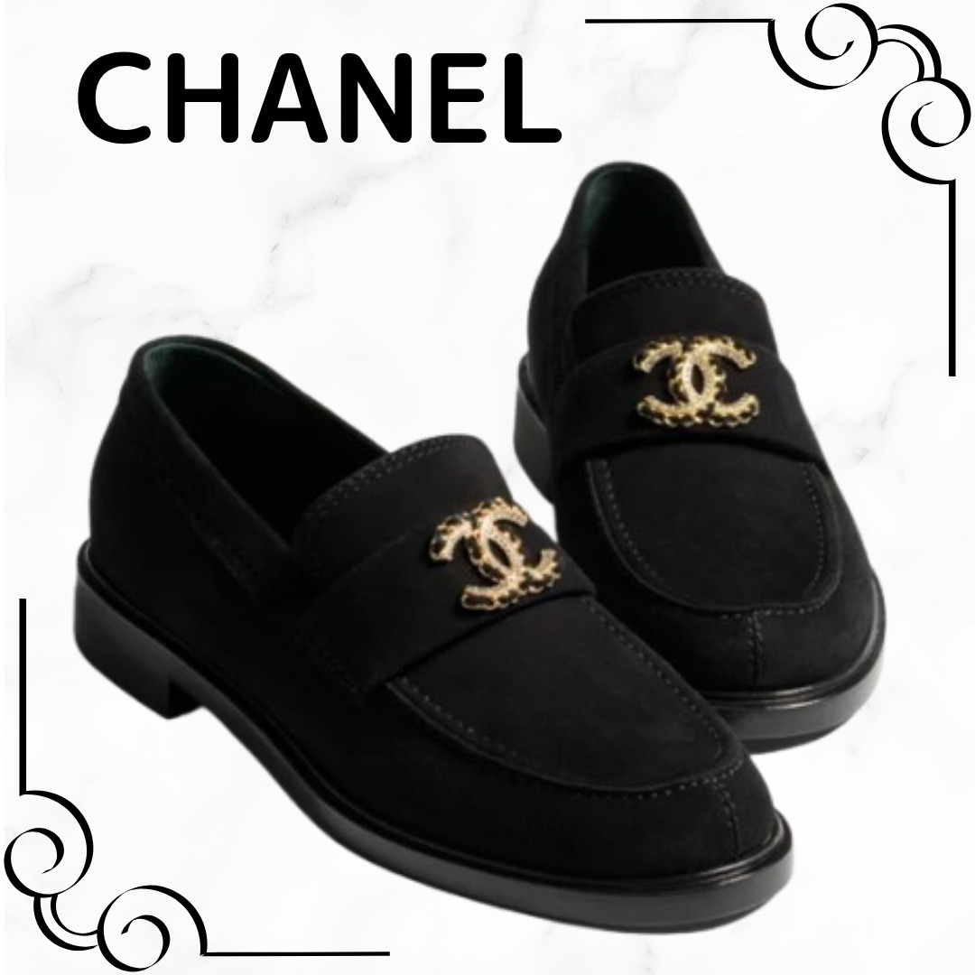 【クラシックなシルエット♪】CHANEL ローファー 25メティコレ