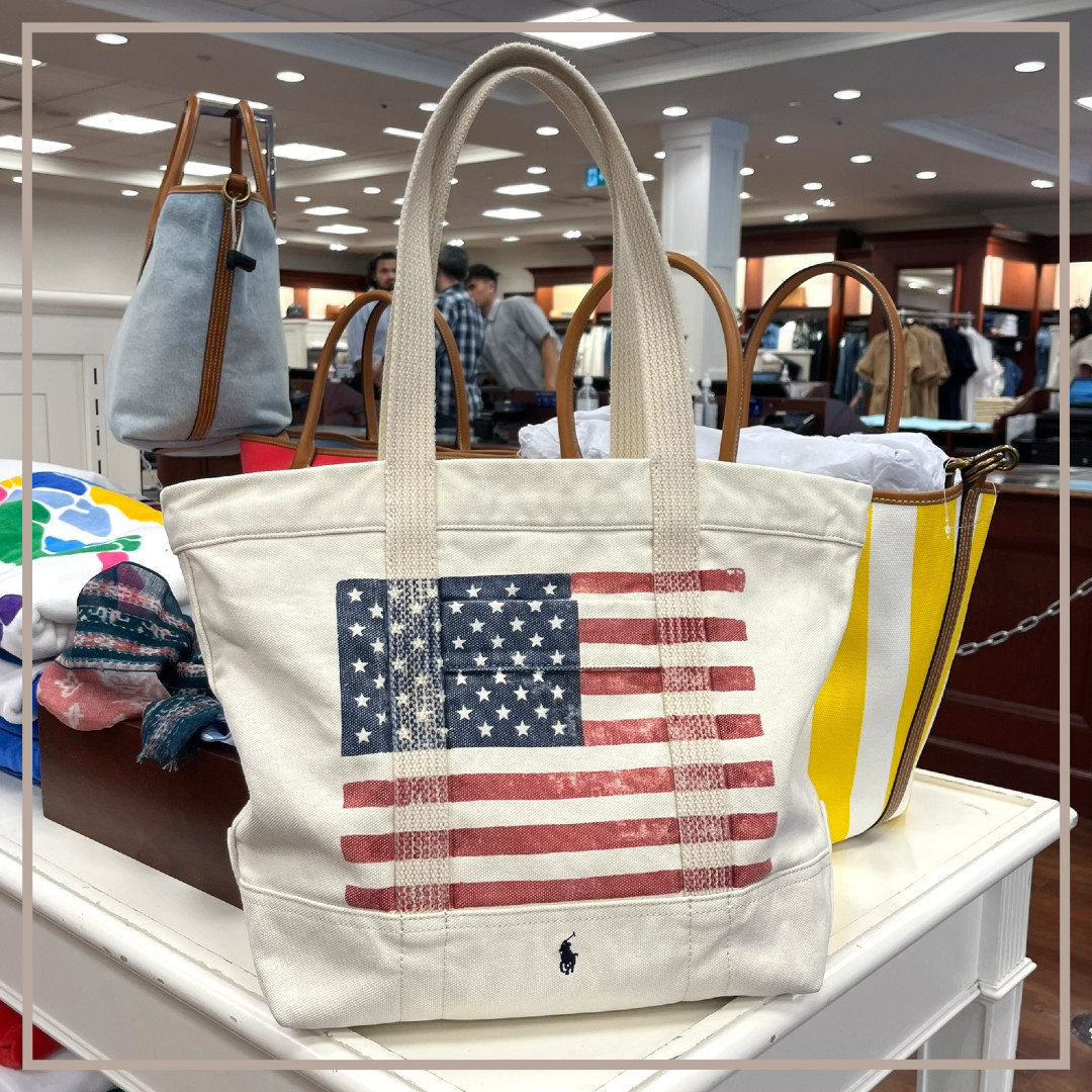 フェード感がお洒落【POLORALPHLAUREN】キャンバストート