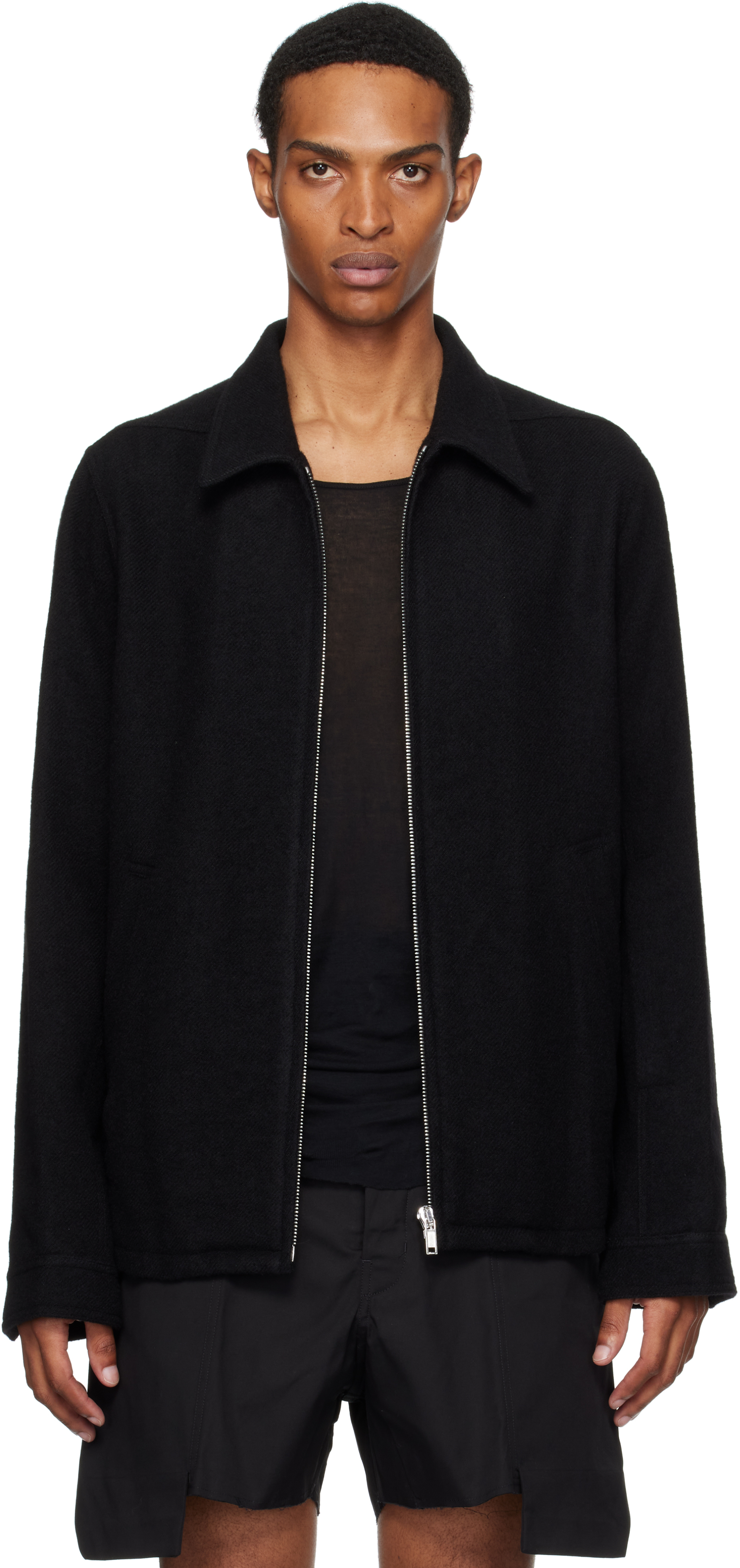 【関税込み】Rick Owens ブラック Concordians Brad ジャケット