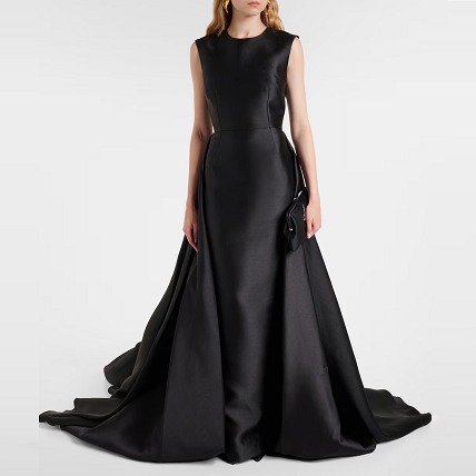 SOLACE LONDON サテンガウン ドレス