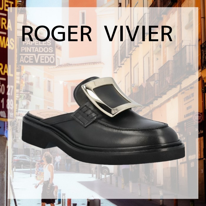 Roger vivier ♪ VIV RANGERS メタル ローファーミュール