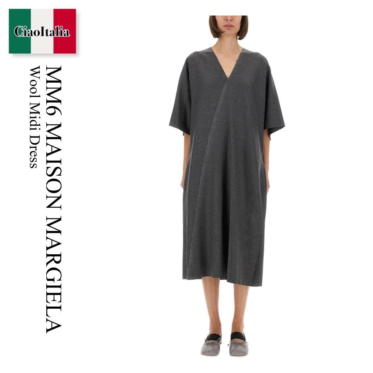 ワンピース Mm6 Maison Margiela Wool Midi Dress