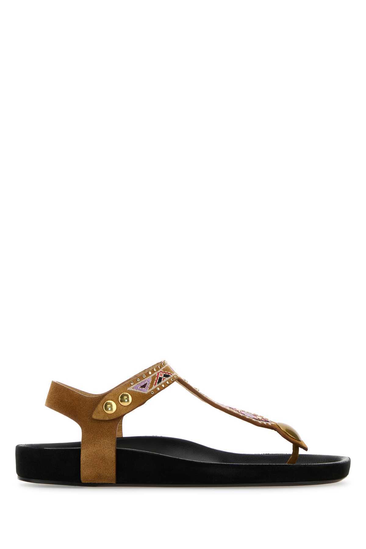 【送料&関税込】Isabel Marant Embellished Suede Sandals