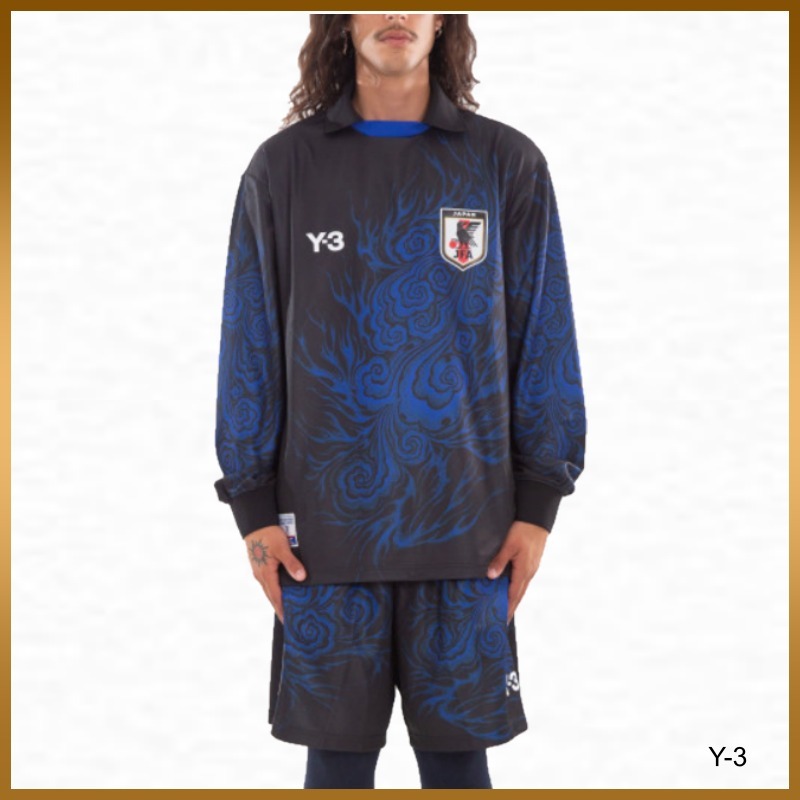 【Y-3】サッカー日本代表 グラフィックLS 長袖 Tシャツ ロゴ