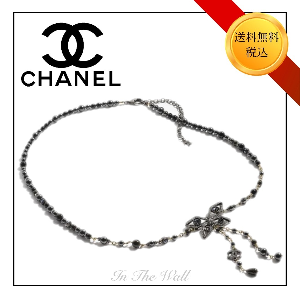 25A★きらめく存在感♪【CHANEL】バタフライ チェーンベルト