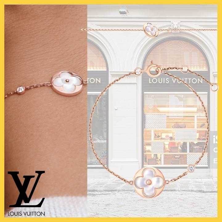 お洒落で可愛い♪【Louis Vuitton】ブレスレット ブロッサム BB