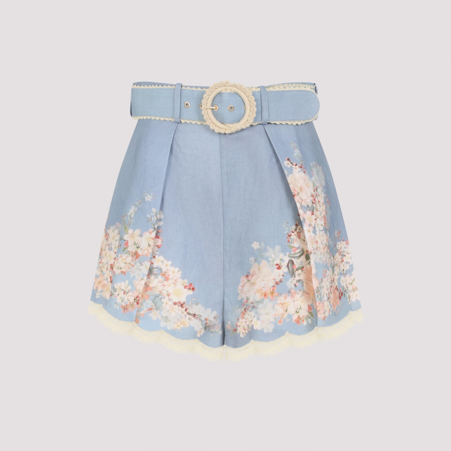 ZIMMERMANN CASCADIAN TUCK SHORTS ショートパンツ