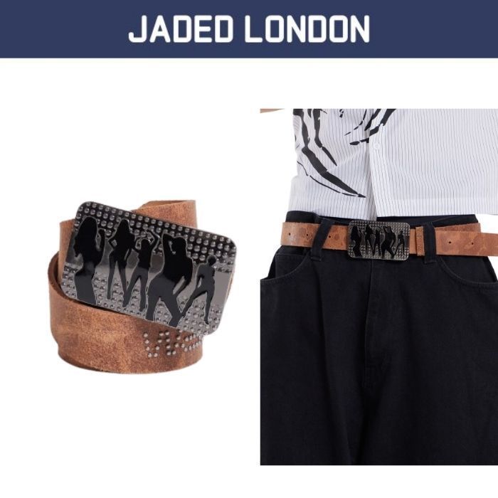 JADED LONDON★ストリートファッション スウェード加工 ベルト