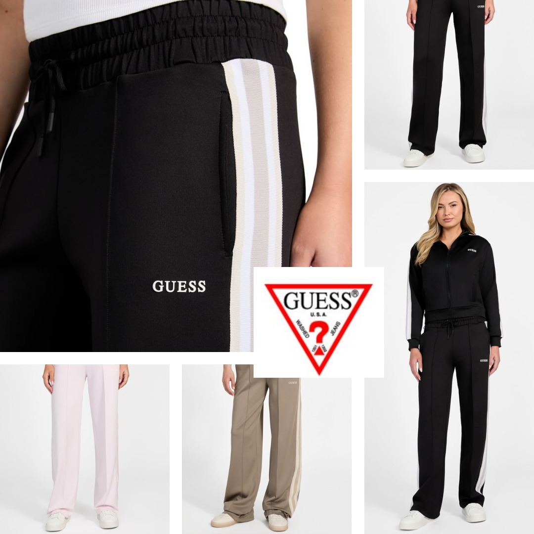 【GUESS】 エコ素材ジャージ スウェット パンツ スポーツ