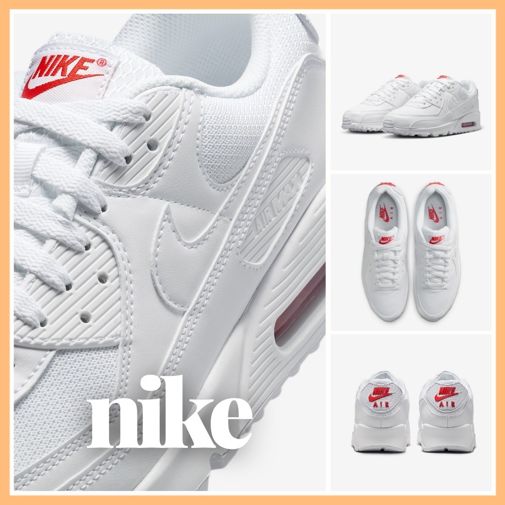 人気【NIKE】AIR MAX 90 WHITE LIGHT ★送料・関税込★