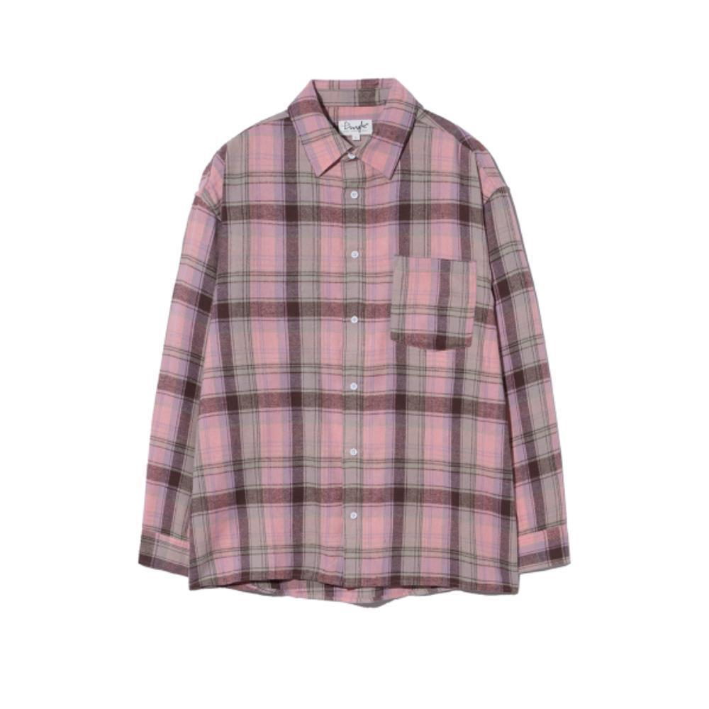 ★ Phyps Department★ Flannel District Tartan Check Shirt P