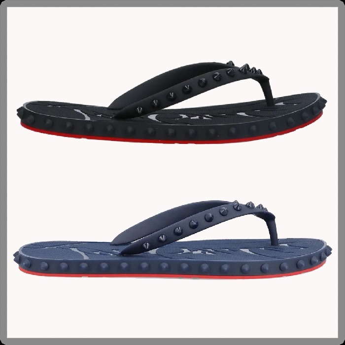 関税負担なし◆Christian Louboutin◆Super Loubi Flip サンダル