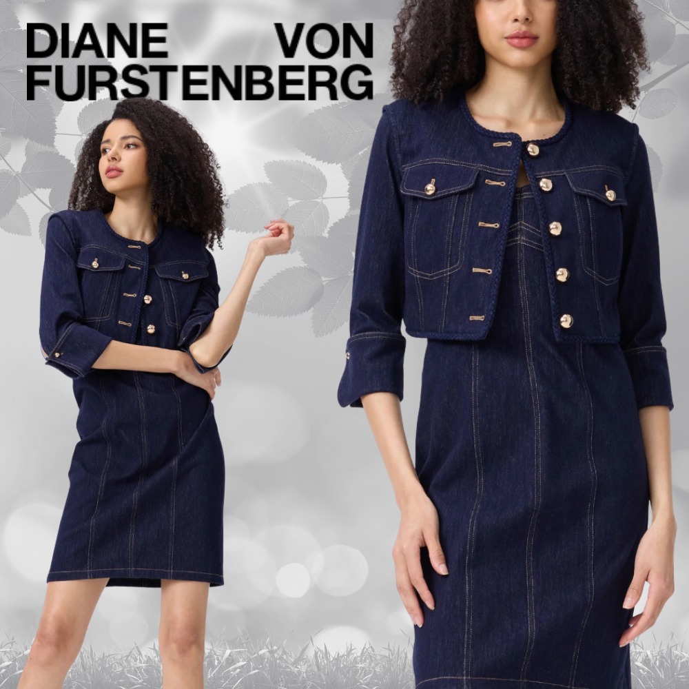 【関税込】DVF ★ ON/OFF問わず大活躍★ ジェミニ ジャケット