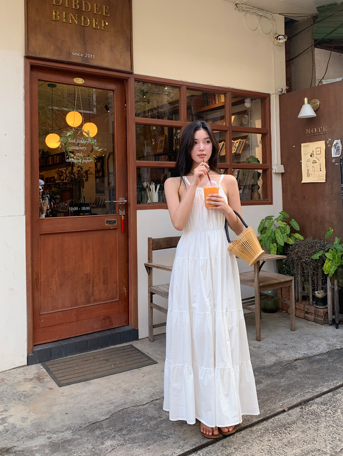 《韓国 HAVANASUNDAY》Arne Halter Long Dress リゾートワンピ