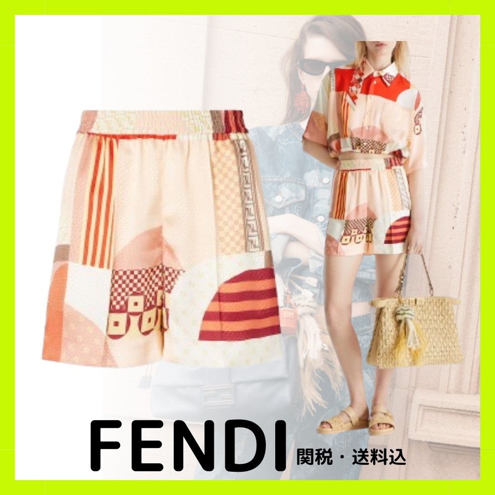 新作☆【FENDI】ショートパンツ