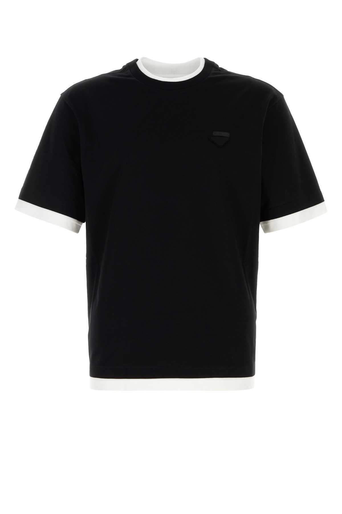 Tシャツ・カットソー PRADA TOP (UJN912SWMO11CD F0967)