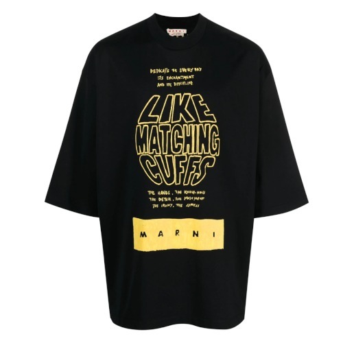 “MARNI” プリント7分袖Tシャツ/カットソー