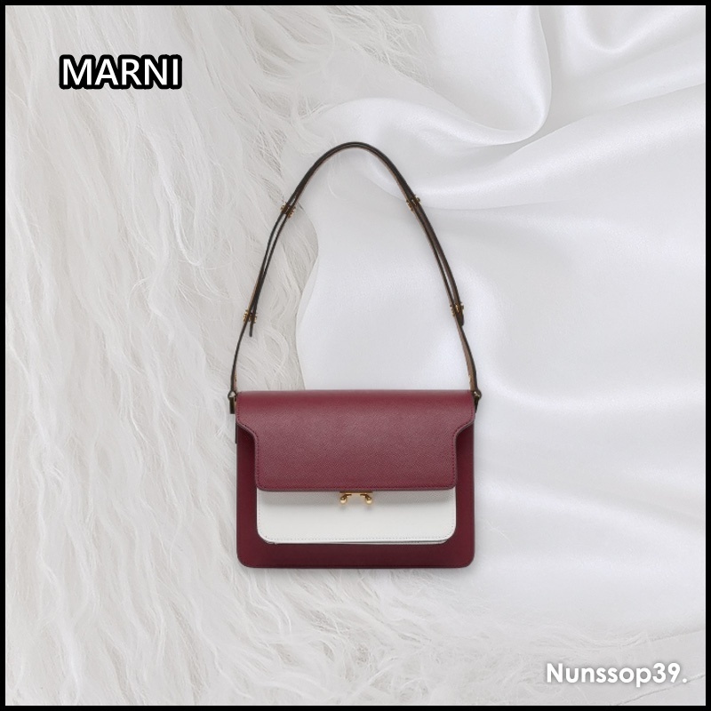 《MARNI》 ミディアムトランクショルダーバッグ