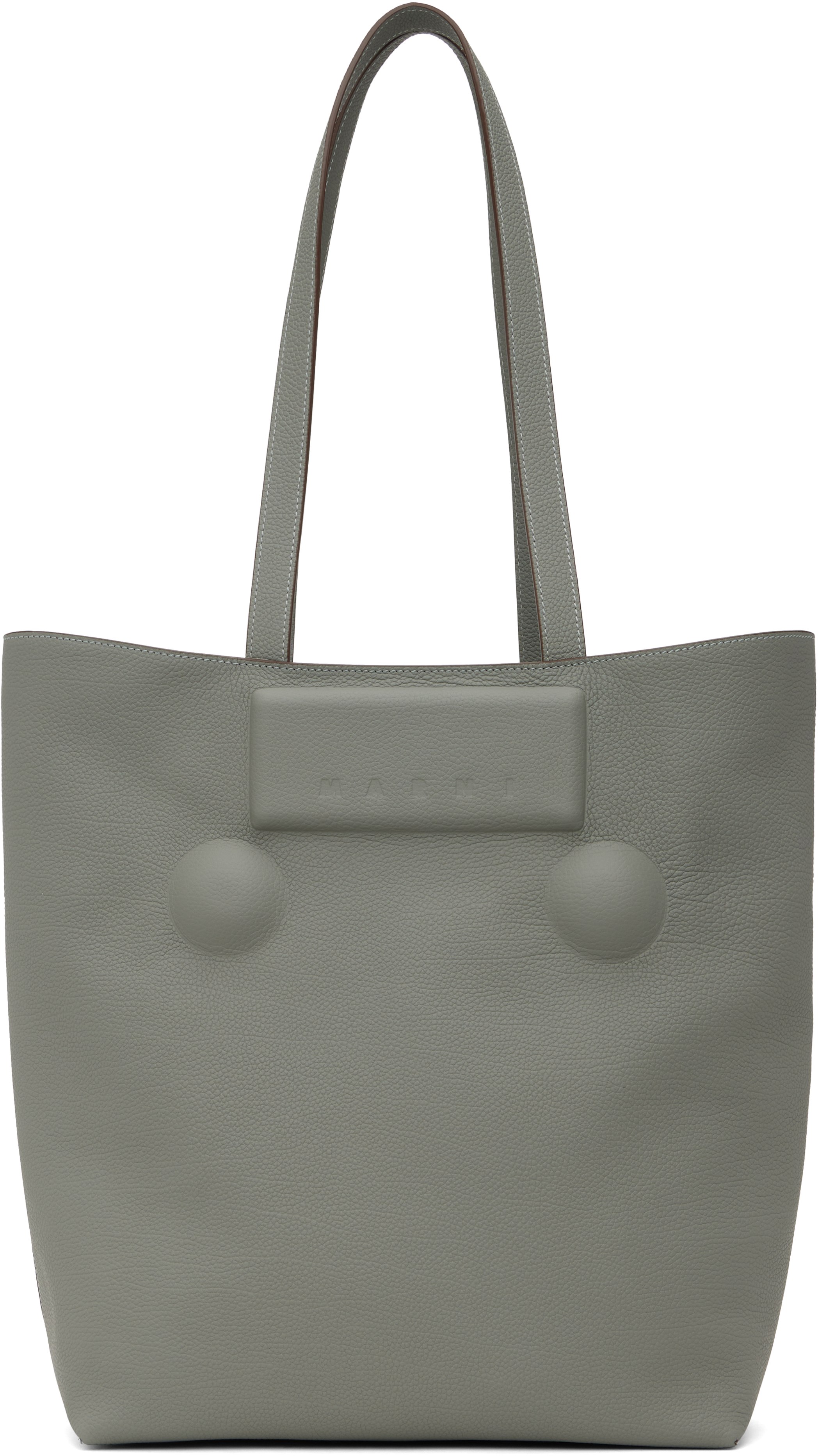 【関税込み】Marni グレー ミディアム ショッパートート