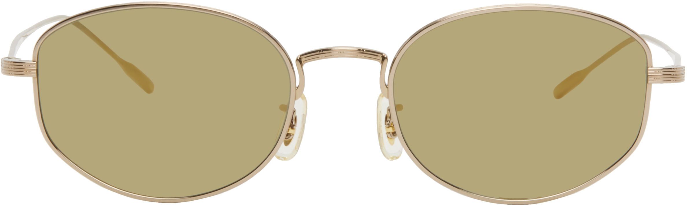 【関税込み】Oliver Peoples ゴールド Estra サングラス