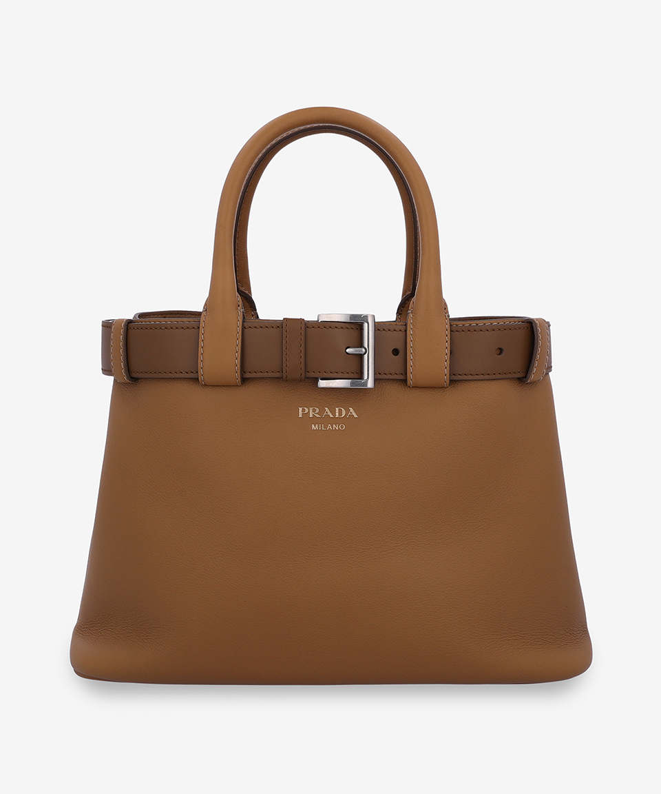 《PRADA》 ベルテッド スモール バックルバック