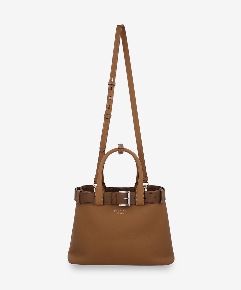 《PRADA》 ベルテッド スモール バックルバック