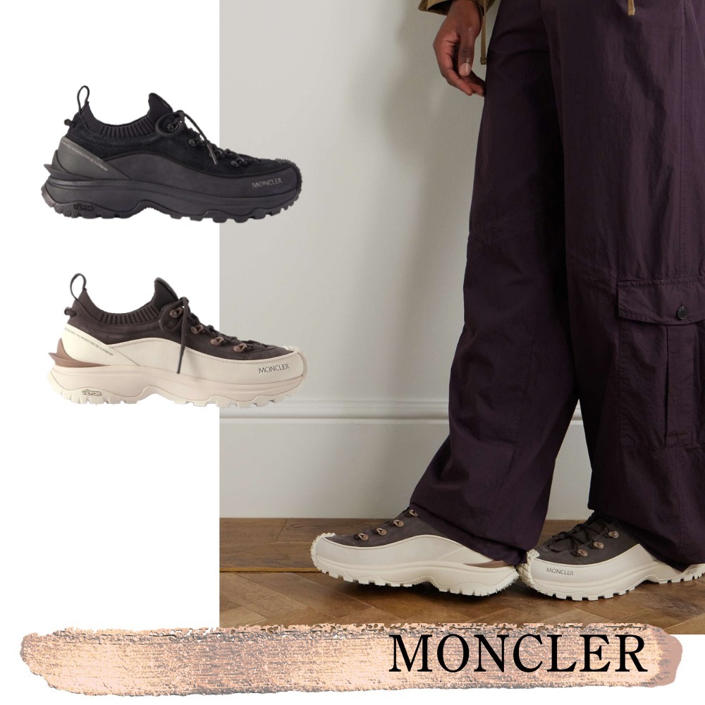 Moncler☆関税込☆Trailgrip Lite 3 スエード スニーカー