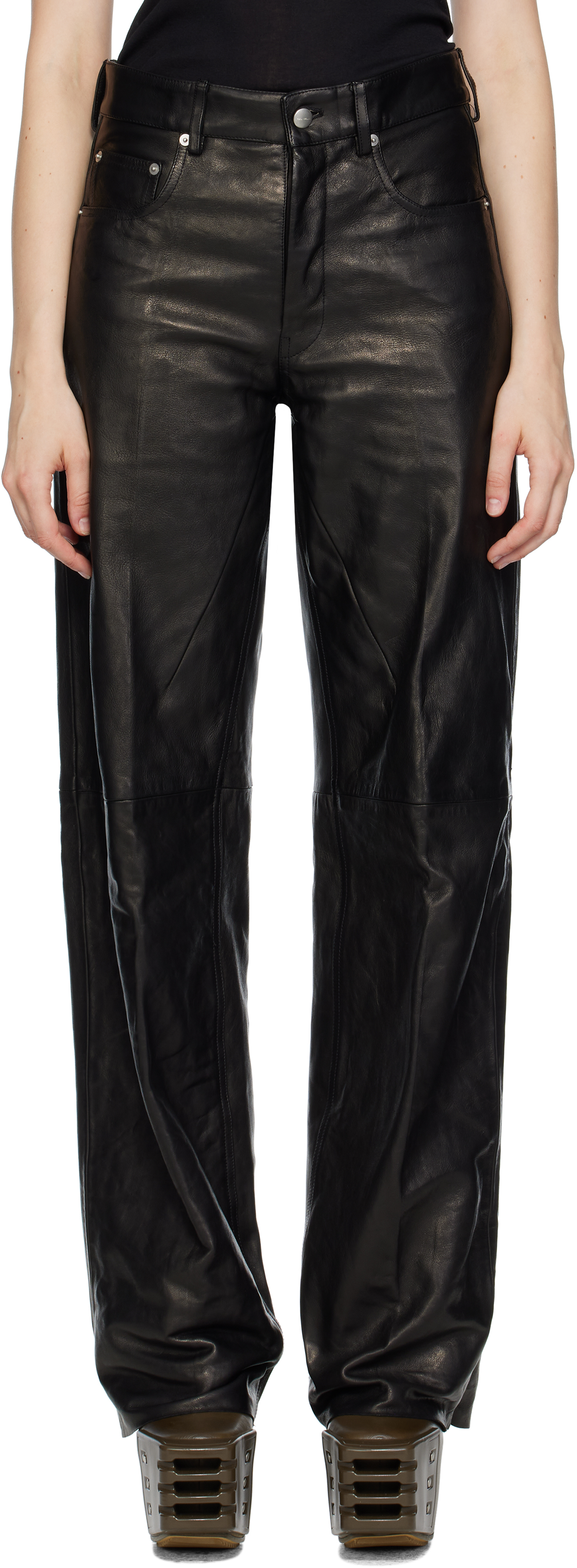 【関税込み】Rick Owens レザーパンツ