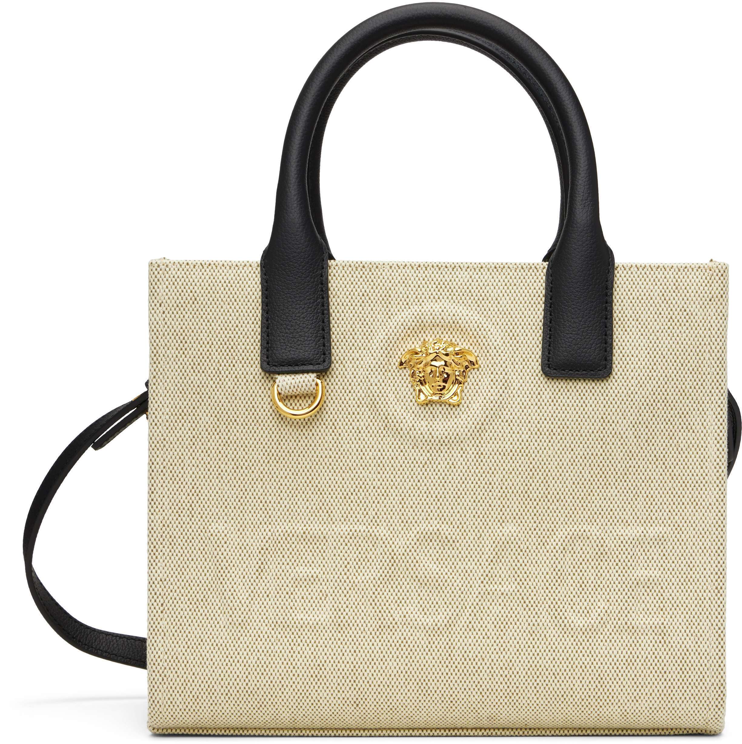 【関税込み】Versace ベージュ ミニ 'La Medusa' バッグ