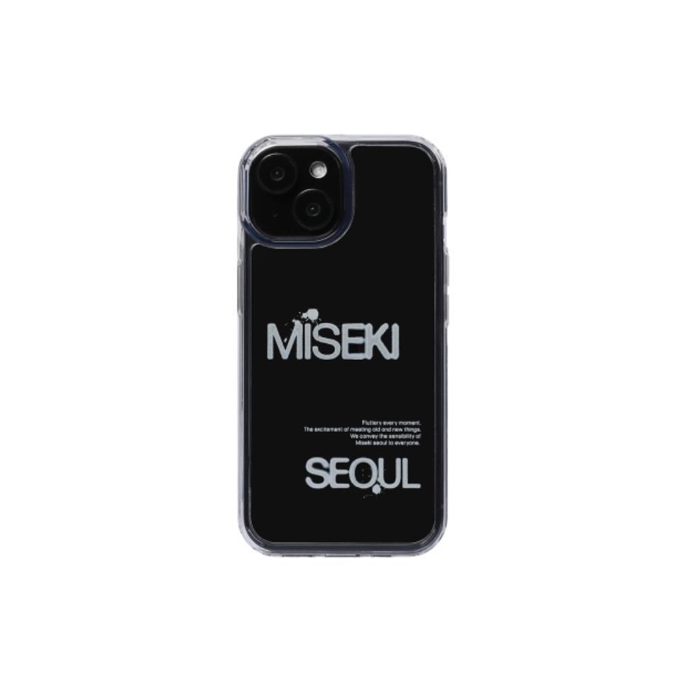 ★ MISEKI SEOUL★ Misekiseoul graphic case 02 CLEAR WHITE M