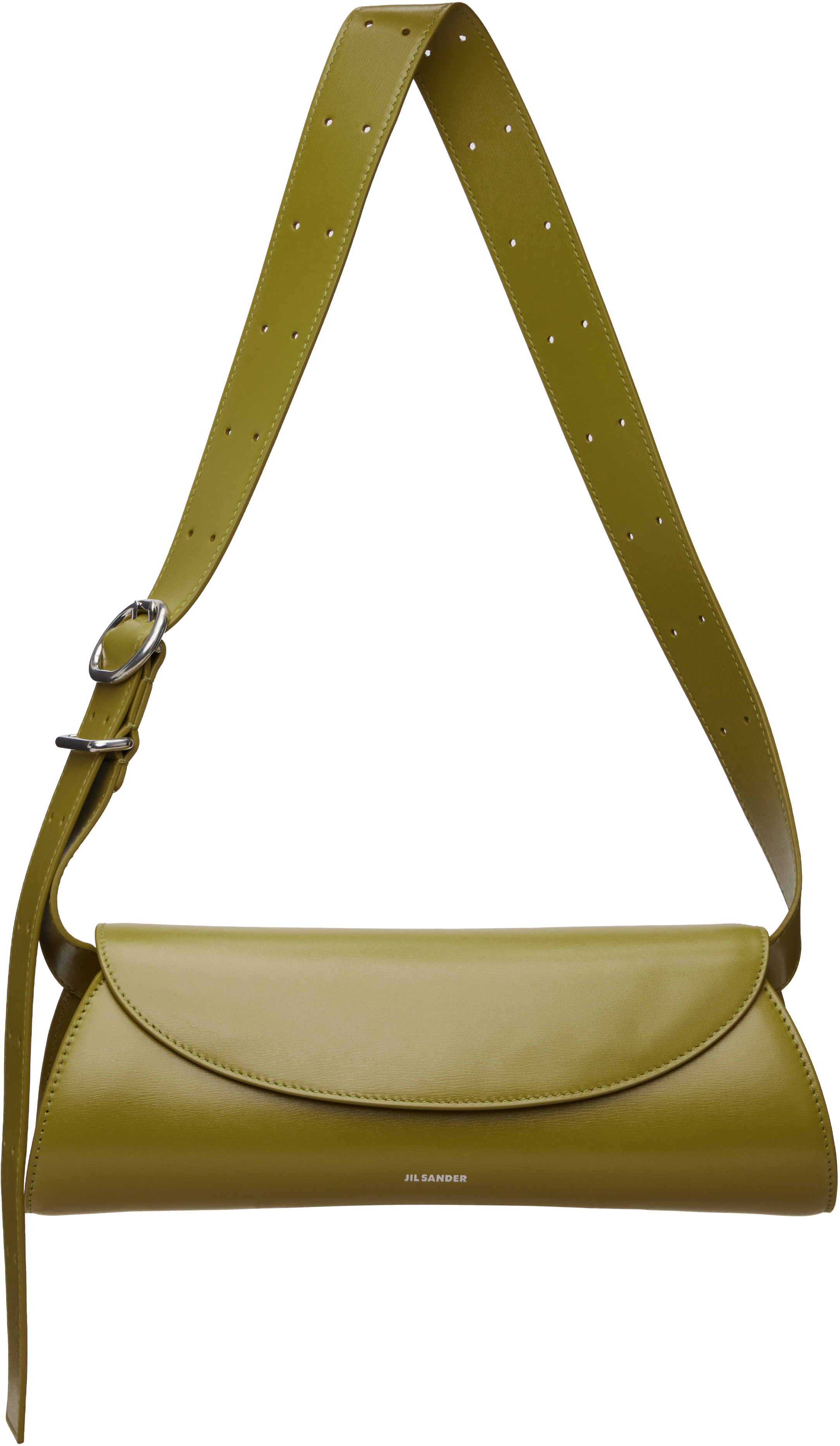 【関税込み】Jil Sander グリーン スモール Cannolo バッグ