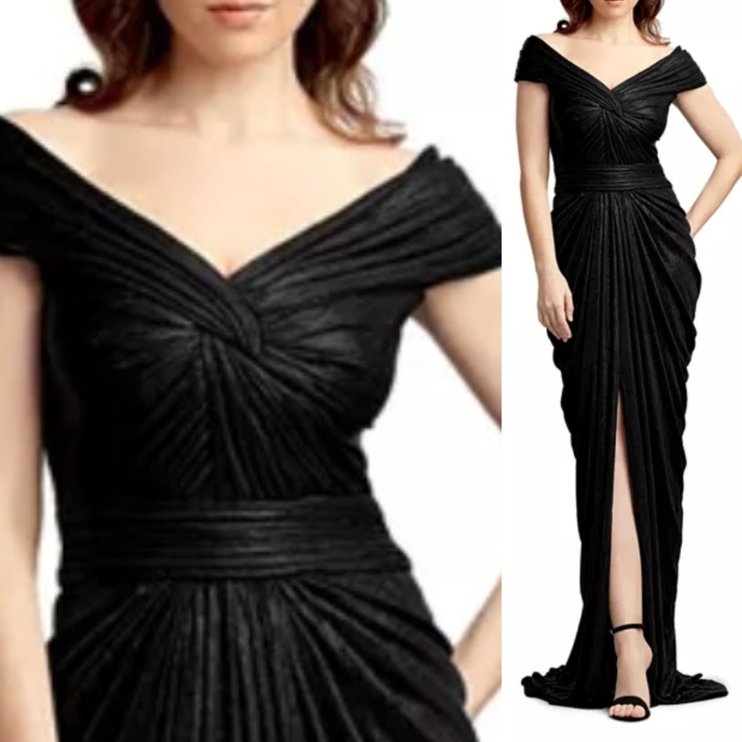 【TADASHI SHOJI】関税込★オフショルガウンドレス