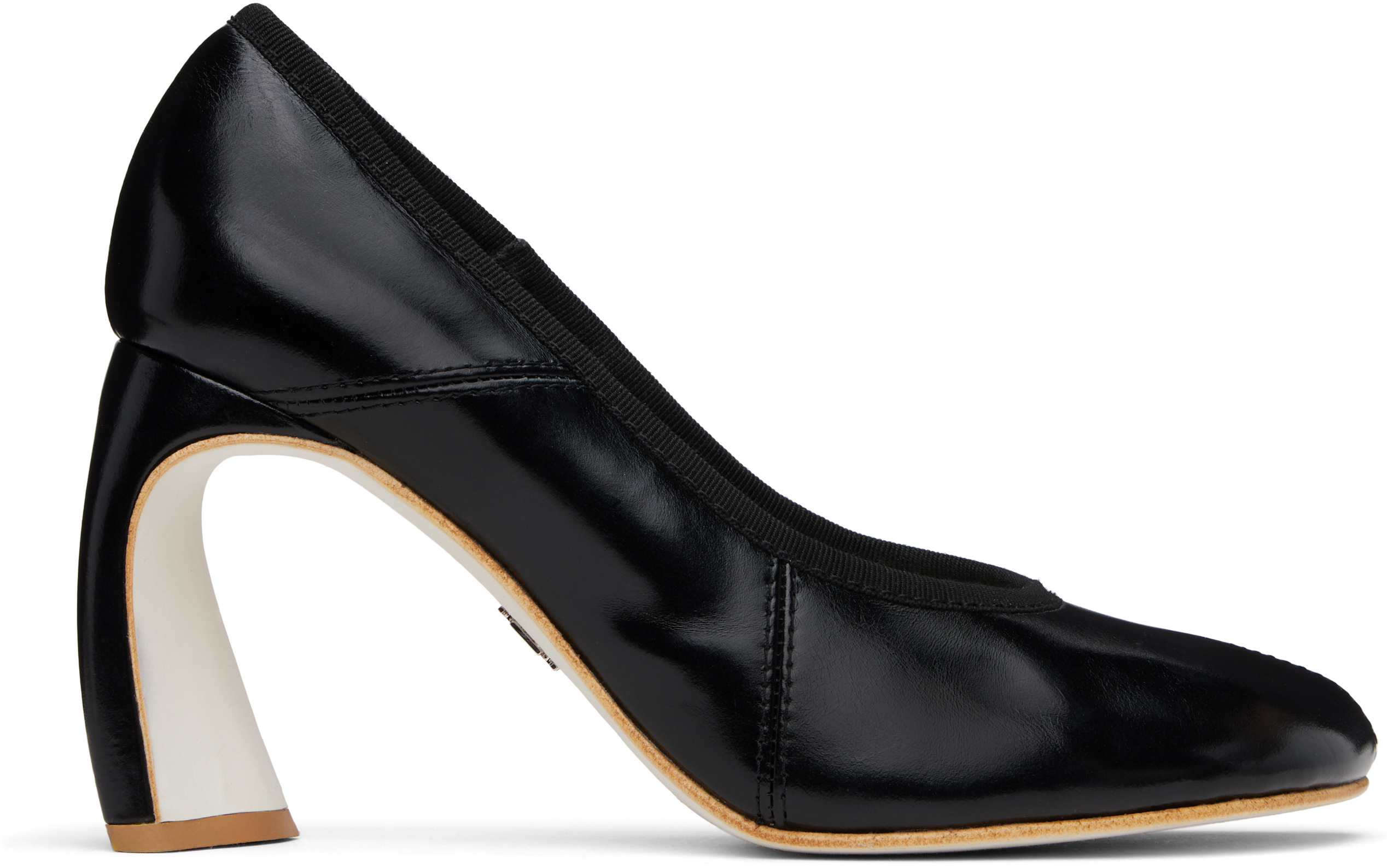 【関税込み】Tory Burch ブラック Peep Toe 90mm ヒール