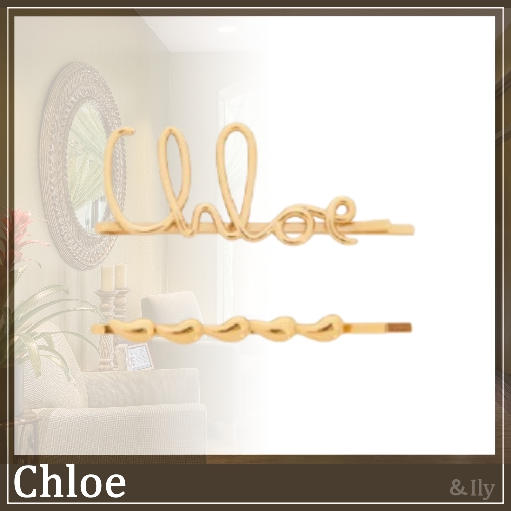 【送関込】Chloe☆クロエ Iconicヘアクリップ