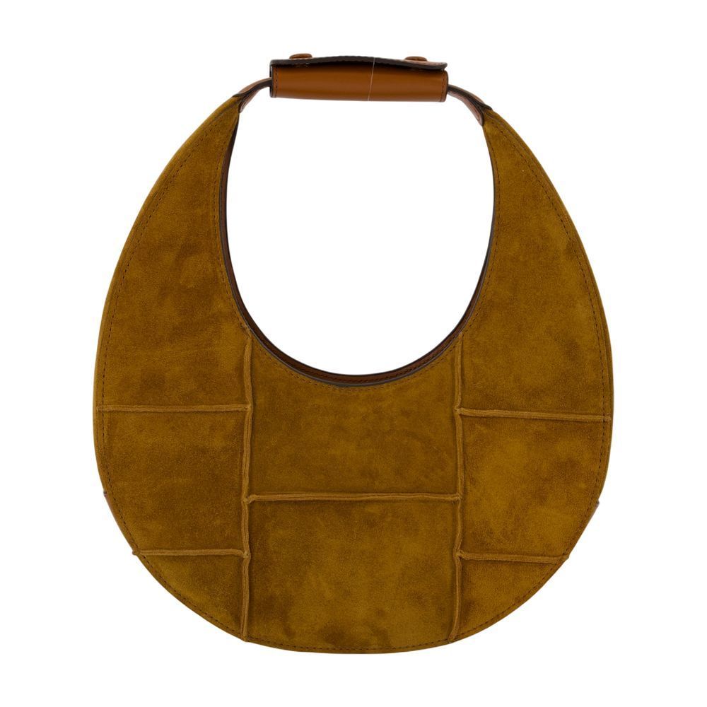 ハンドバッグ Moon Bag - Staud - Leather - Brown