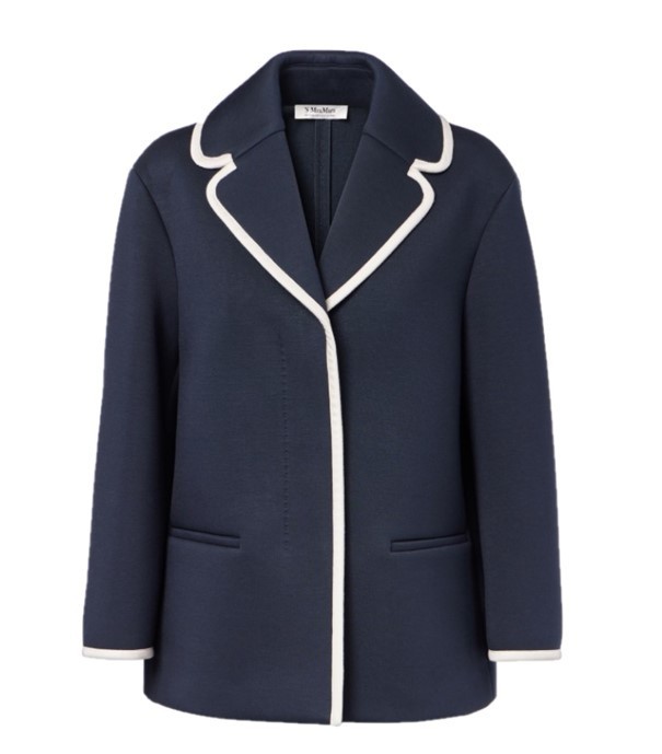 ☆’S Max Mara☆直営店買付☆お洒落Single Jacket/ZIGRINO