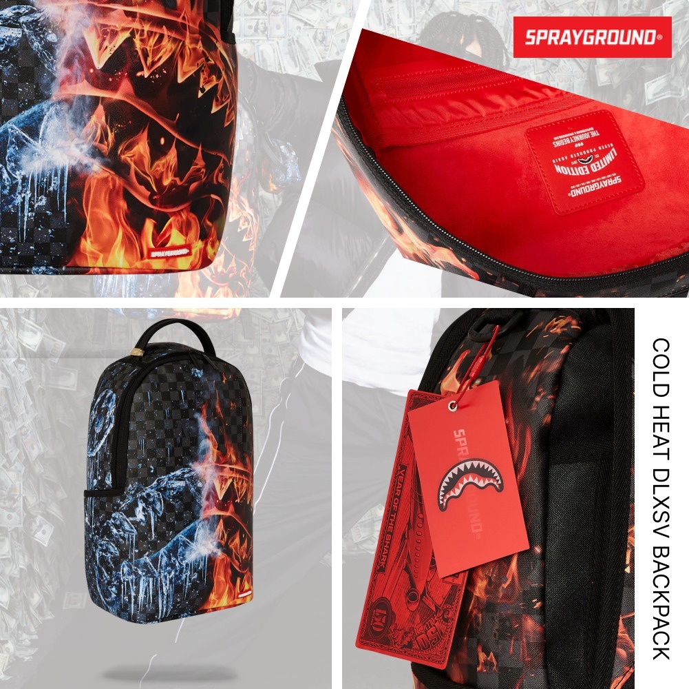 限定【SPRAYGROUND】フレイムクールハーフバックパック ~関税込~