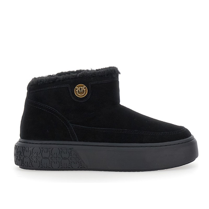 ショートブーツ・ブーティ PINKO YOKO 22 - MID SNEAKER COW SUEDE/LINING FUR