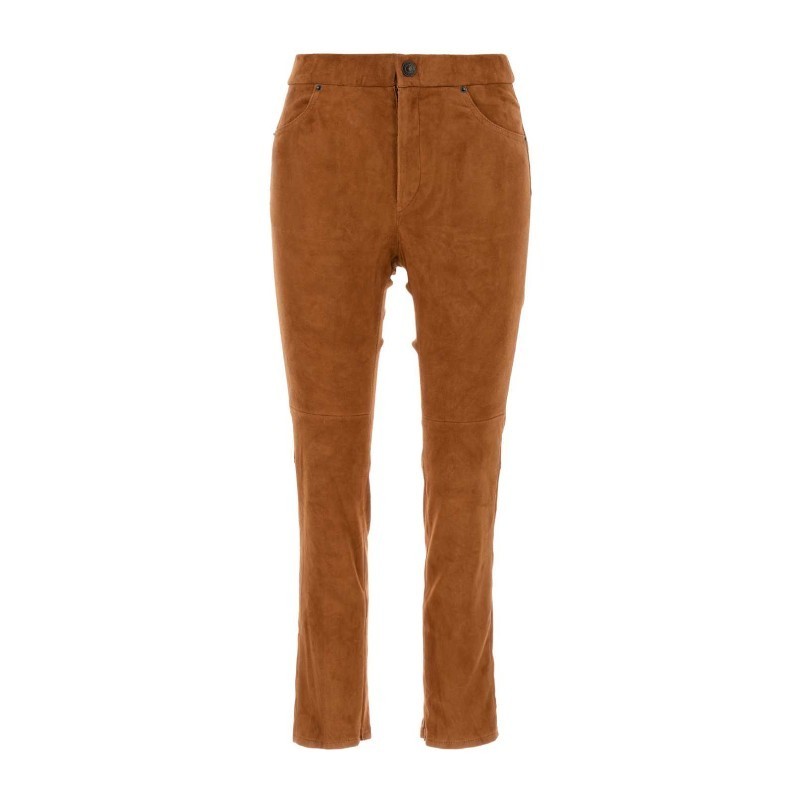 パンツ Isabel Marant Copper suede Dorothea pant