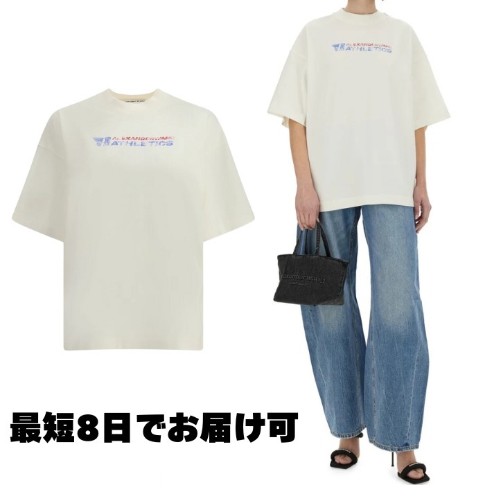 【Alexander Wang】関税 送料込 ロゴ Tシャツ