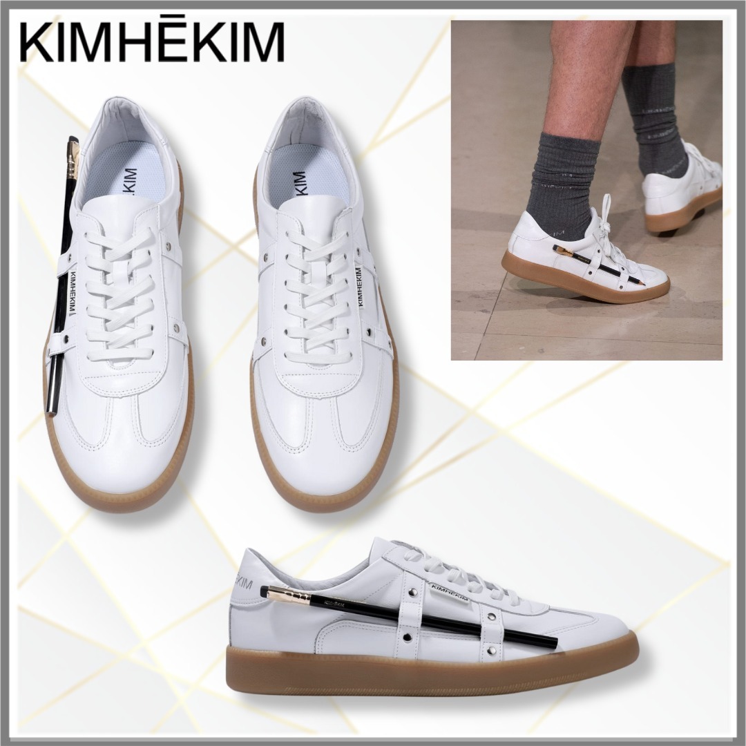 【KIMHEKIM】ネオアーミースニーカー（ホワイト）
