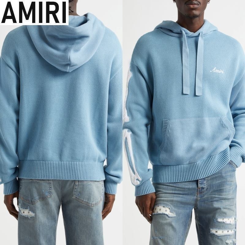 【AMIRI】Bones コットン セーターパーカー