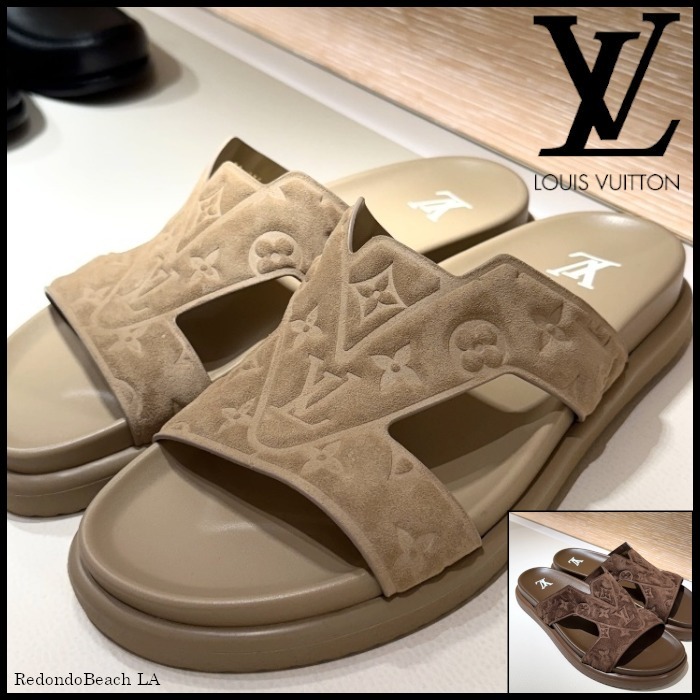【スエードで攻める夏】LOUIS VUITTON★Oasis サンダル
