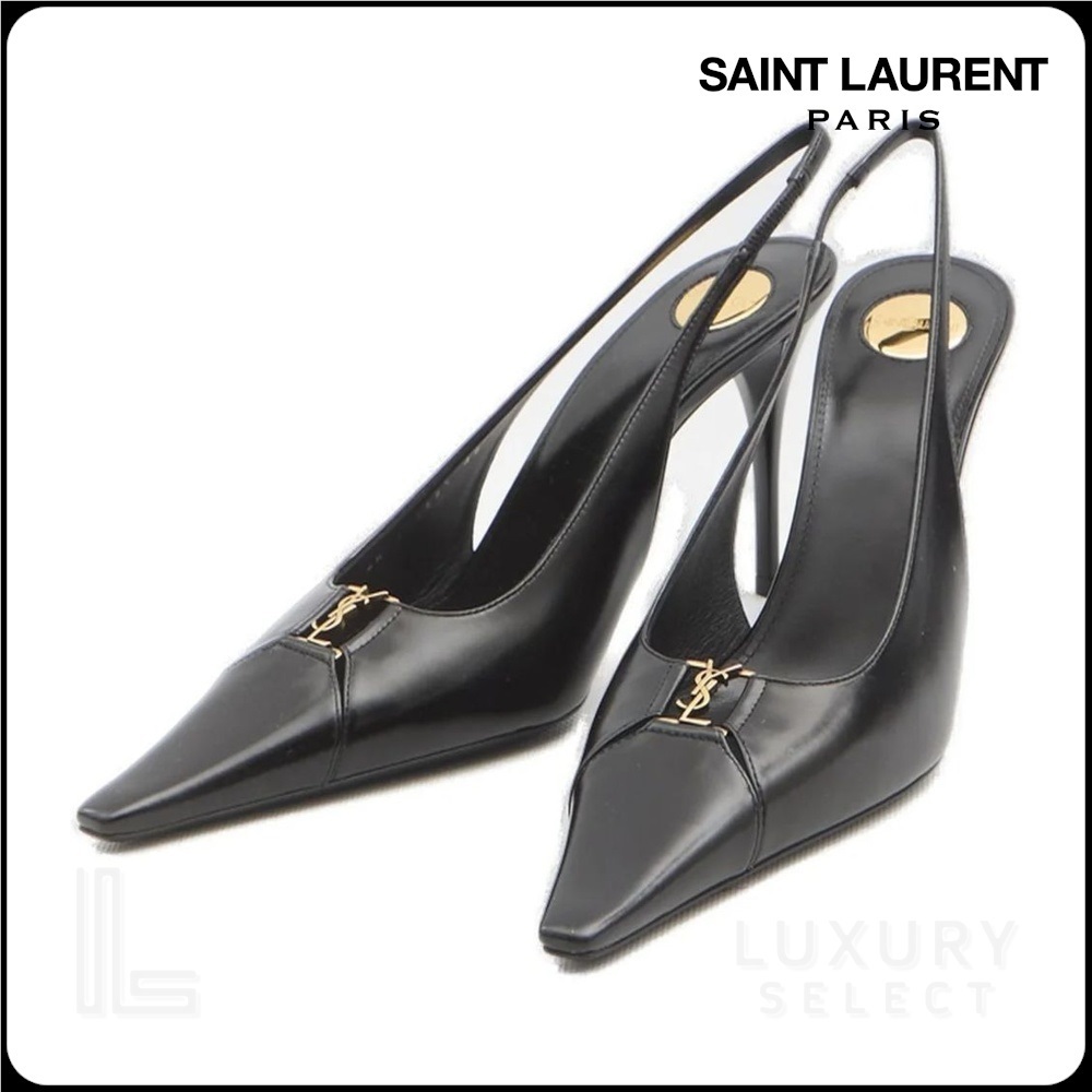 【Saint Laurent】BABYLONE 80 PUM◆806685AAESX