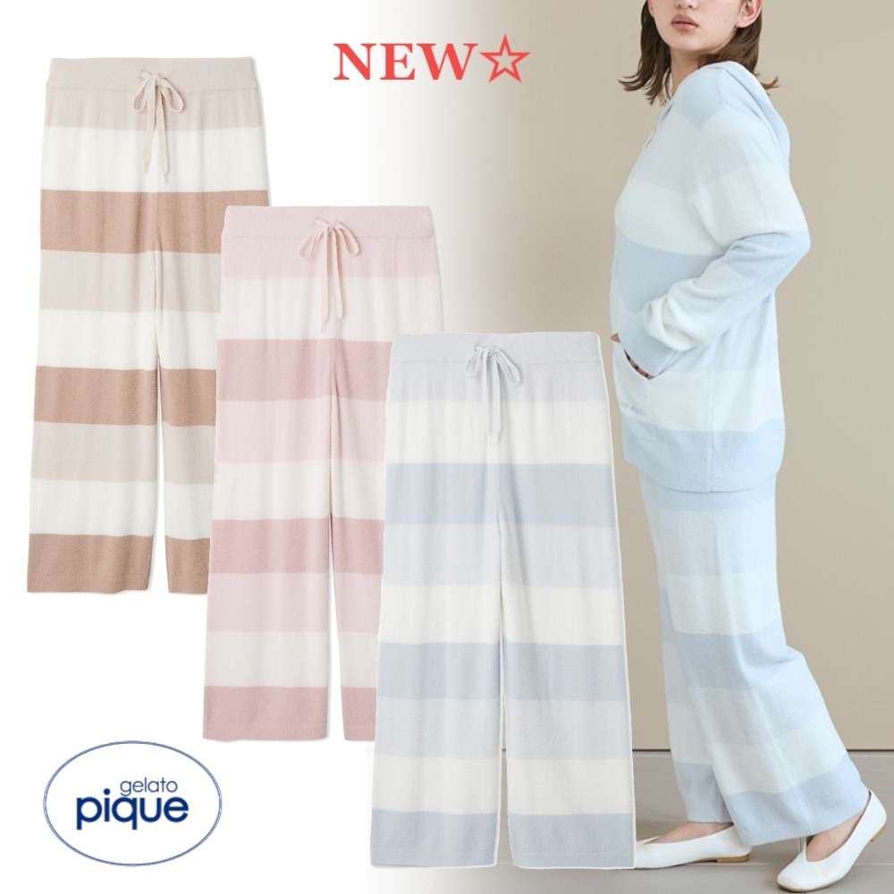 すぐ届く☆gelato pique ルームウェア 8分丈パンツ ギフトにも◎